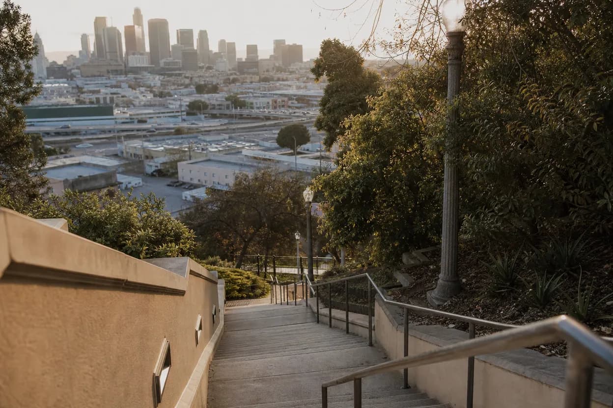 Local detail for pink: Free Los Angeles Culture and Outdoor Stops
