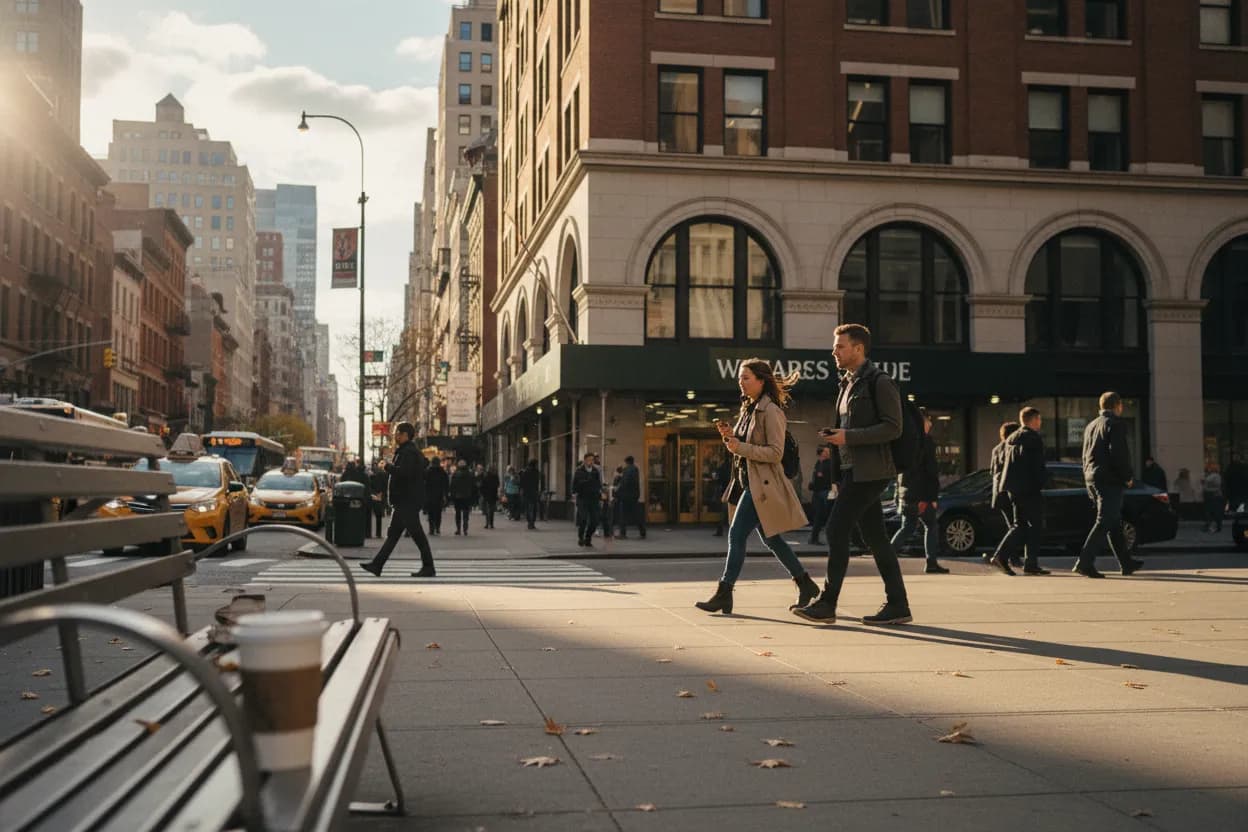 Practical city scene for Walgreens Near NYC: Pharmacy and Travel Essentials Guide