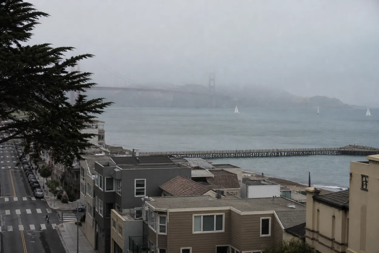 Realistic city scene for spirit halloween: A Free San Francisco Day With Backups