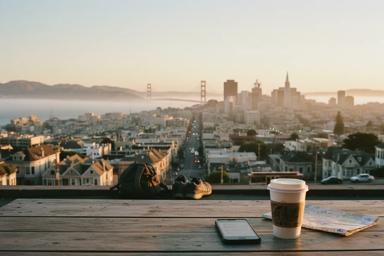 Realistic city scene for dunkin': A Useful San Francisco City Guide