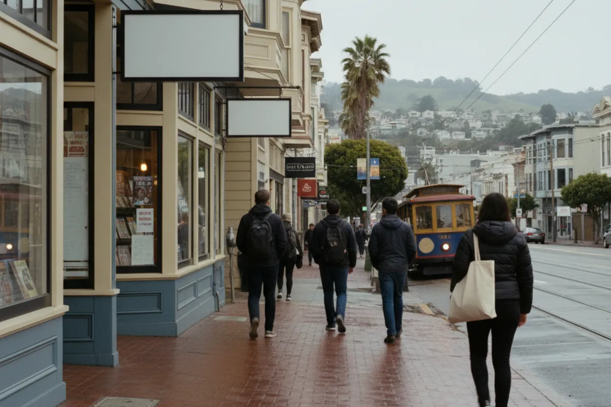 San Francisco experience scene for Tracking Avengers Doomsday Character Updates: Comic Book Stores in San Francisco