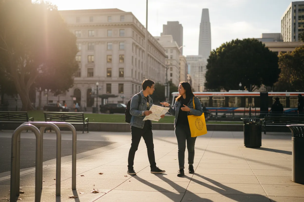 Practical city scene for hospital: A Useful San Francisco City Guide