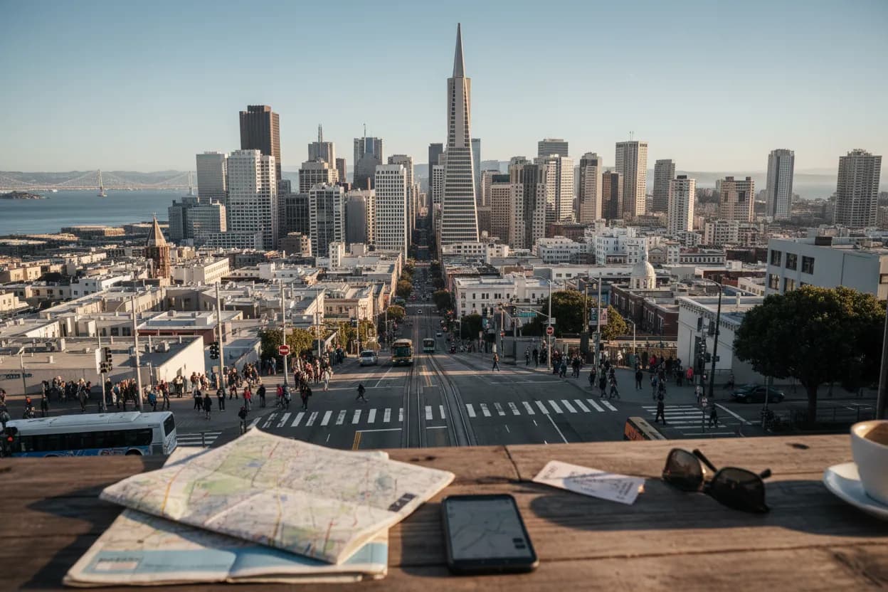 Realistic city scene for powerball drawing: A Useful San Francisco City Guide