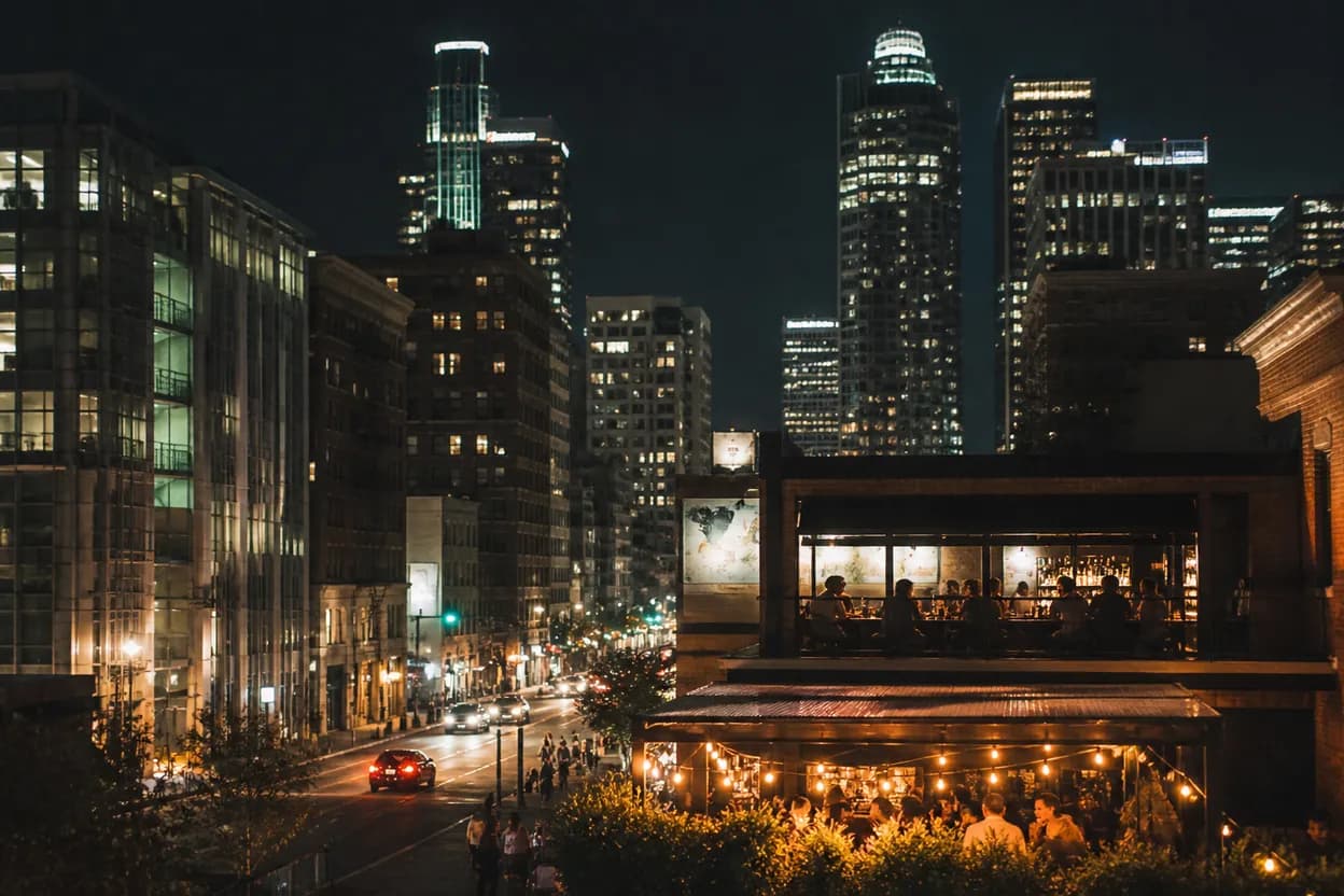 Realistic city scene for kawhi leonard: Where Los Angeles Can Talk Without Shouting