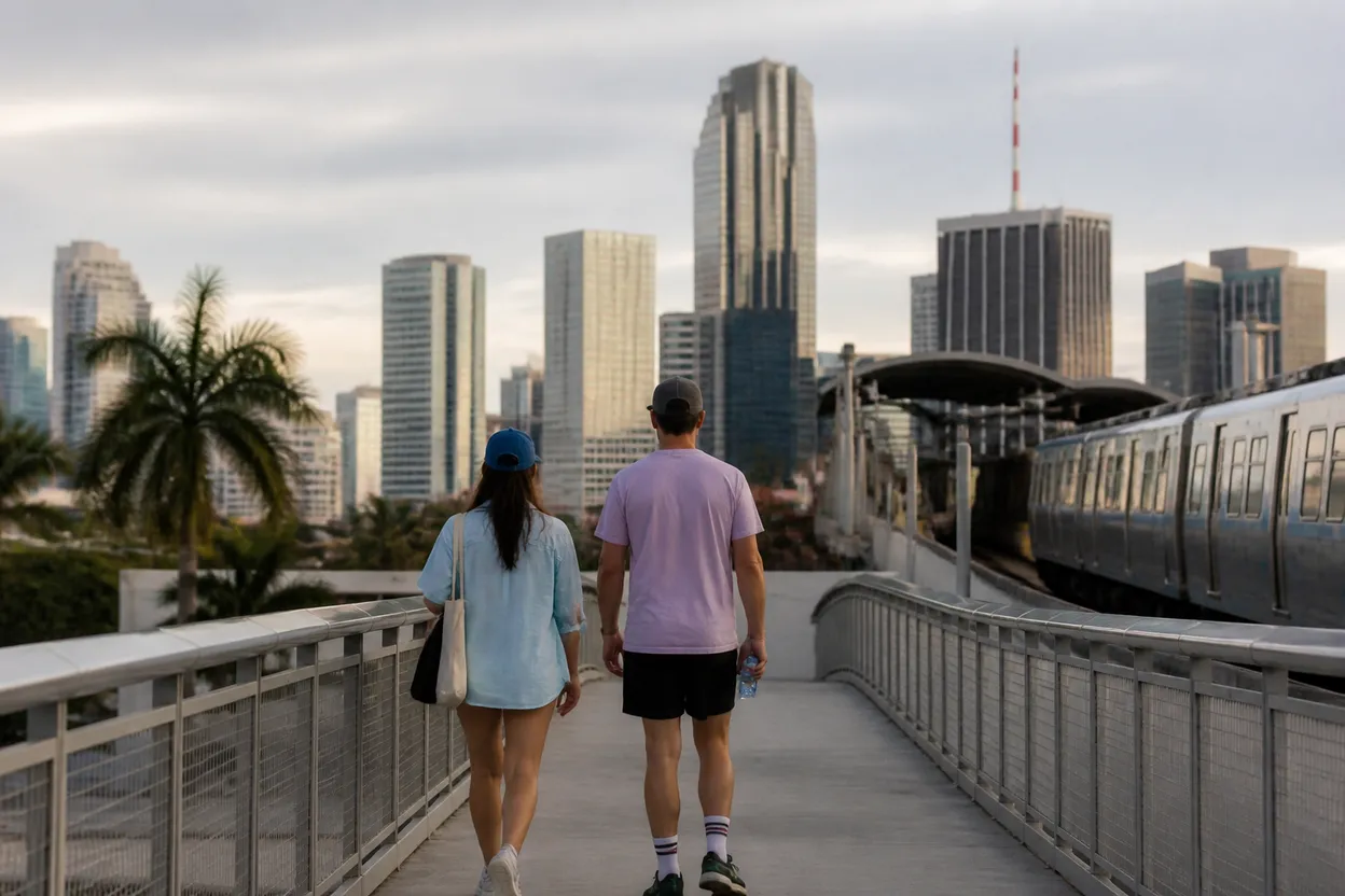 Practical city scene for ted lasso: A Low-Stress Miami Weekend Route