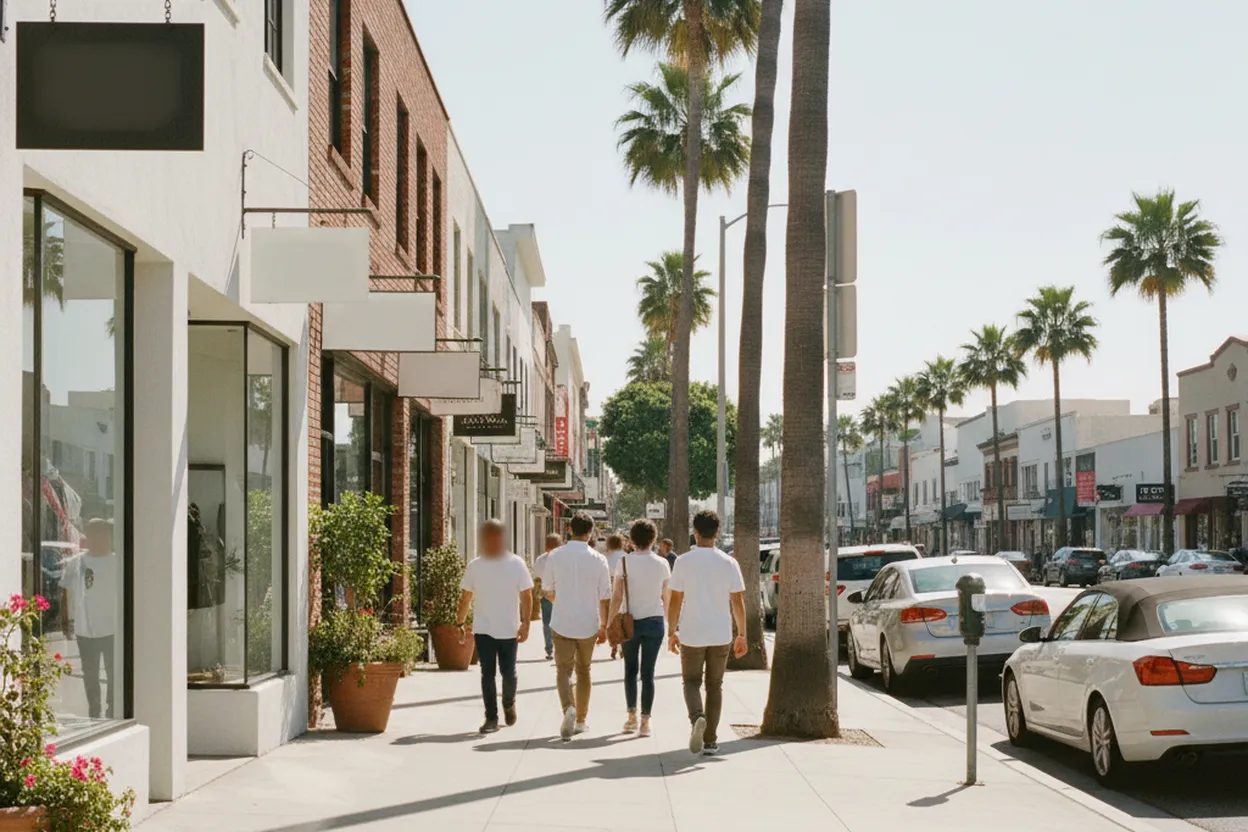 Los Angeles experience scene for Anna Osceola: Back-to-School Fashion Inspiration from LA Boutiques