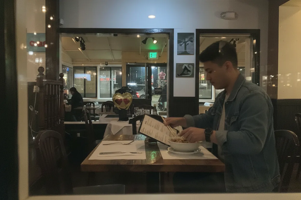 NYC experience scene for Native Noodles in Washington Heights Before a Heights Park Walk