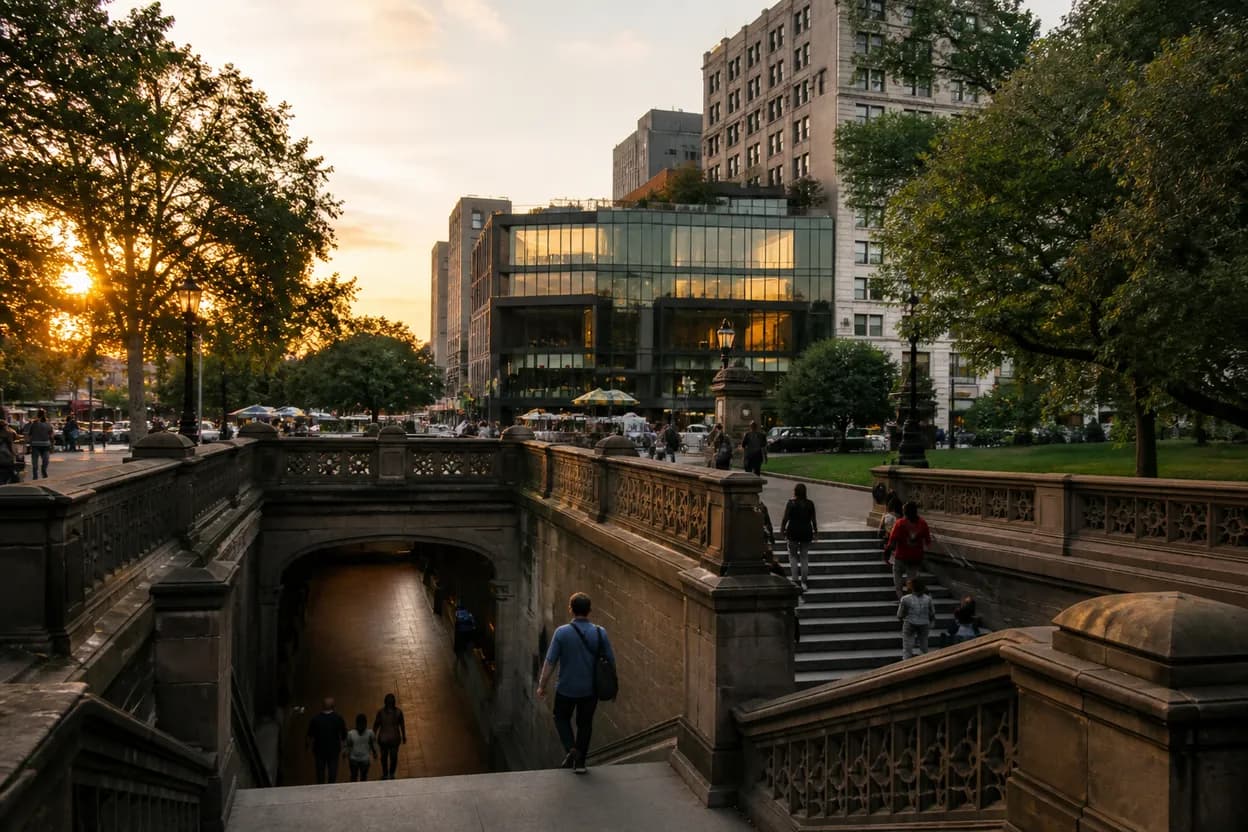 Realistic city scene for rodri: A Free NYC Day With Backups