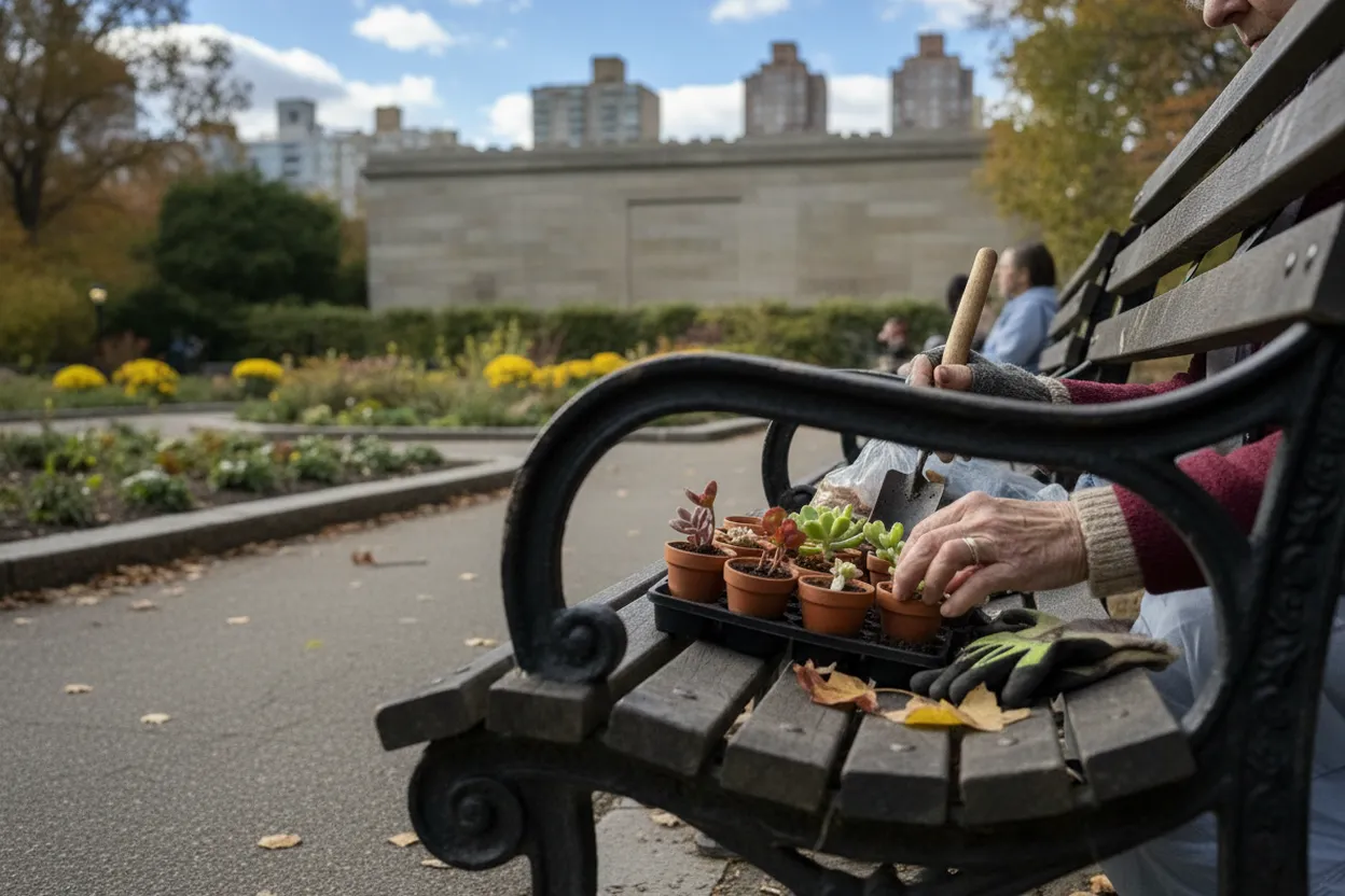 Editorial detail for ariana grande petal free flower outing in Central Park