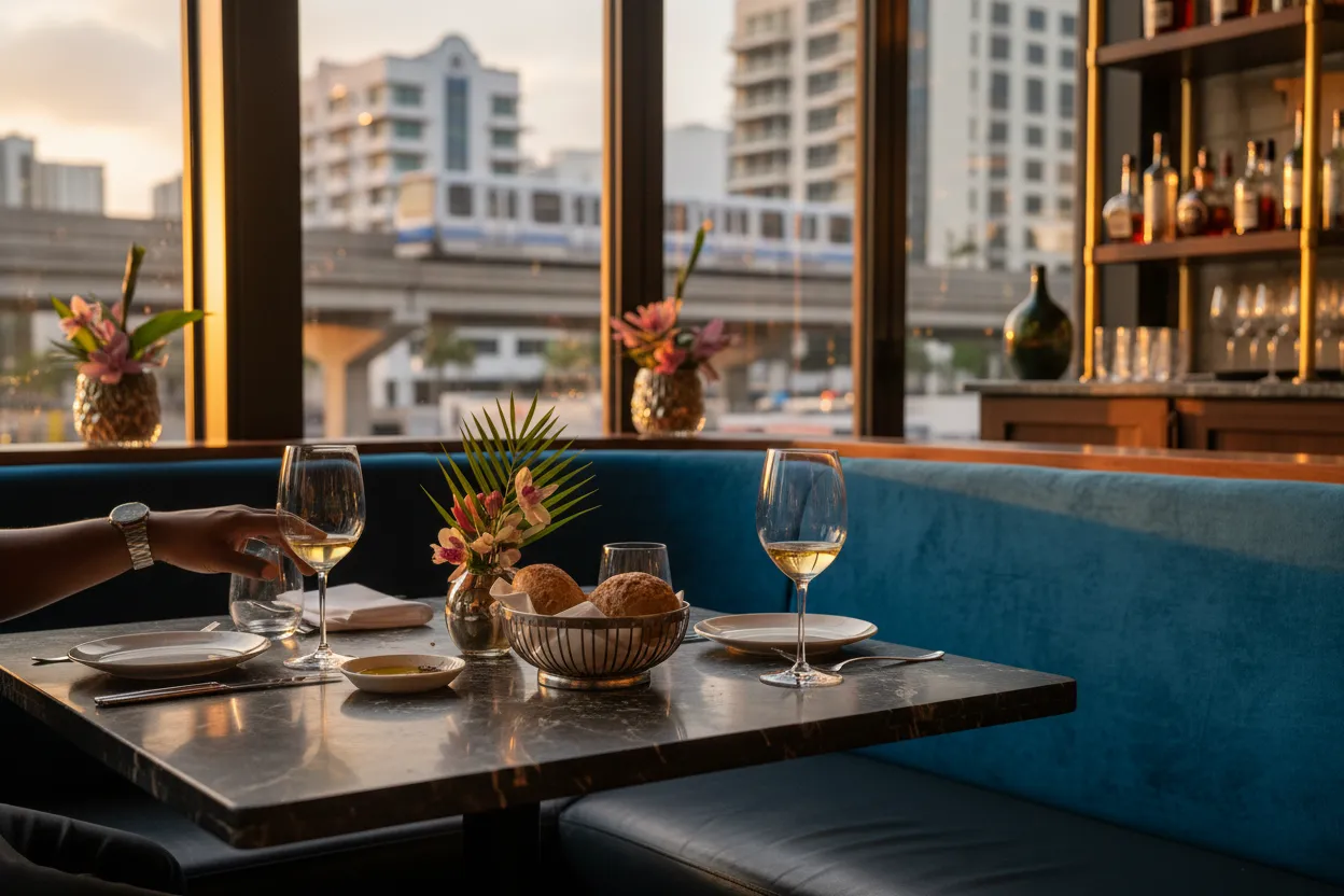 Local detail for Miami Reservations Guide for Birthday Dinners and Date Nights