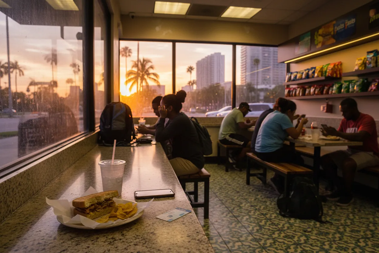 Local detail for Miami Fast Food Near Me for Road Trip Stops
