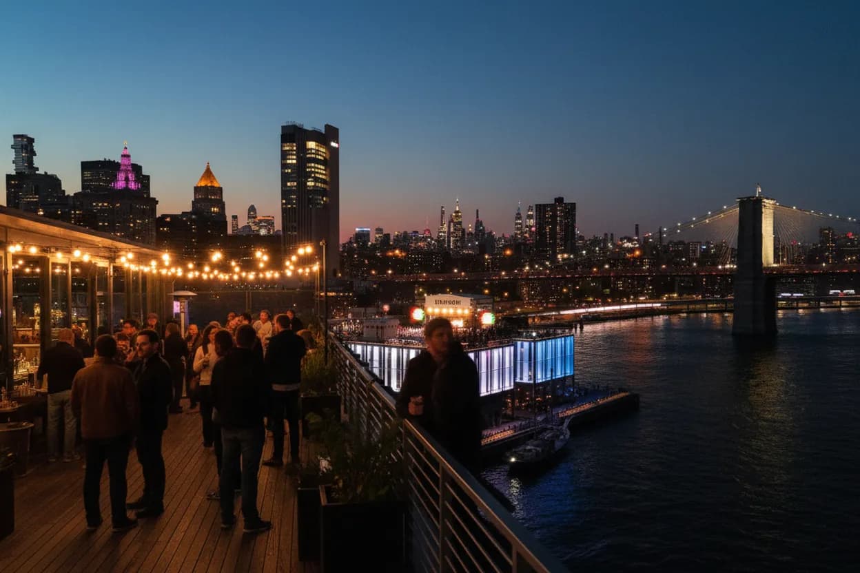Cover scene for Passion Pit at Pier 17: A Rooftop Concert Plan When the View Is Part of the Ticket