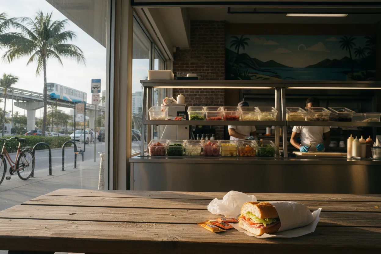 Local detail for Miami Jersey Mike's Guide for Beach-Day Sandwich Orders