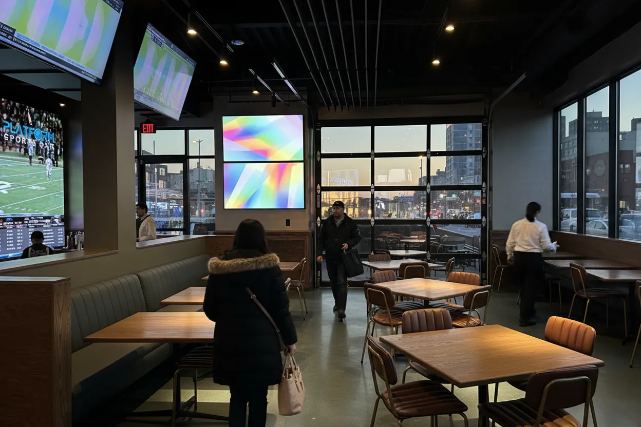 New York City experience scene for pirates vs brewers watch plan near Penn Station