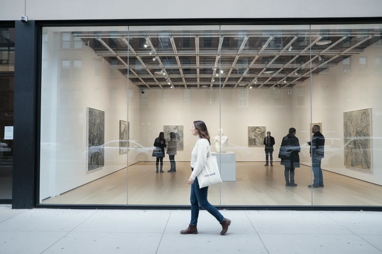 NYC experience scene for NYC Art Galleries: Emerging Latinx Artists Inspired by 'Ali Sanchez's' Vision