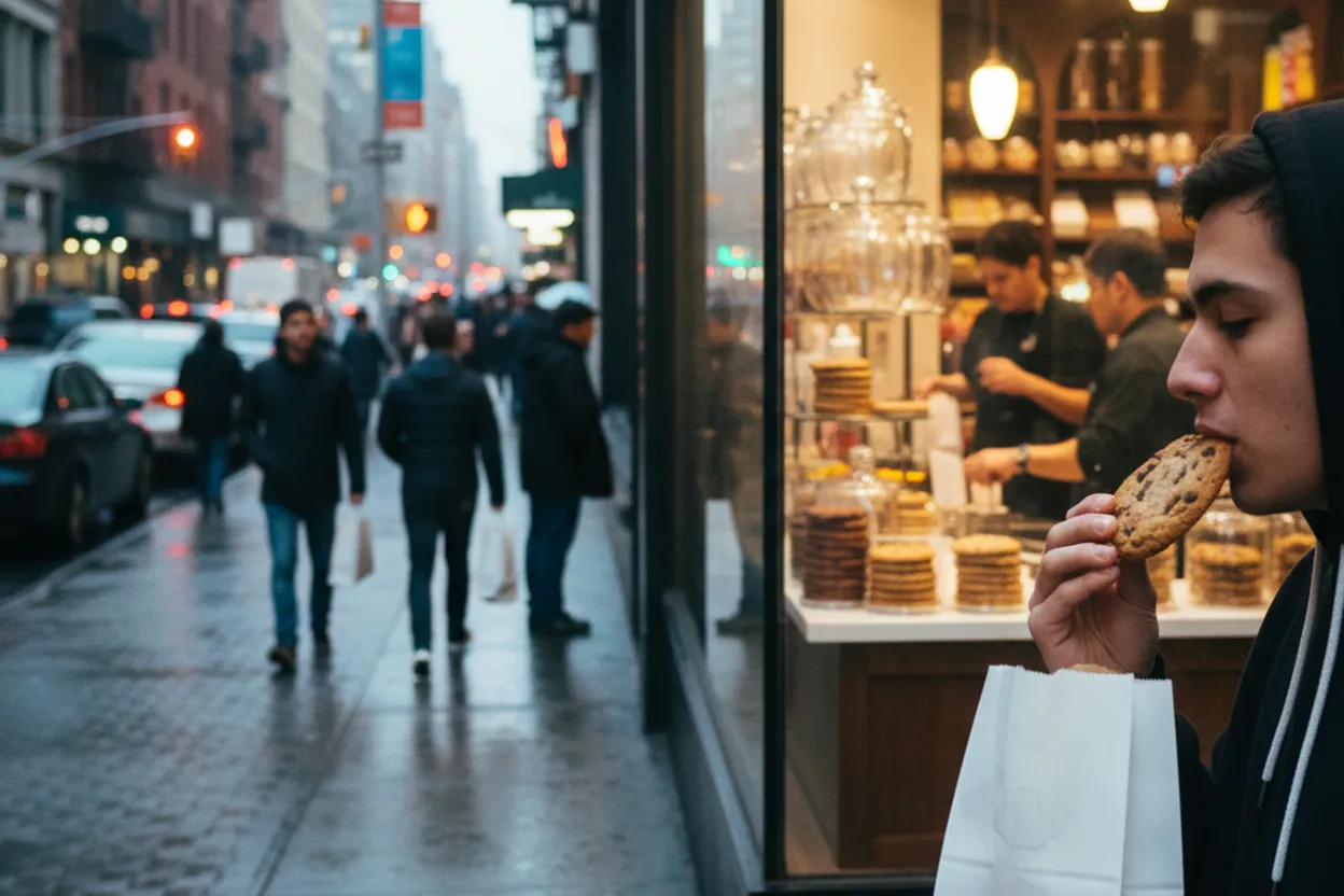 New York City experience scene for Celebrate Quinnen Williams: Best Sports-Themed Dessert Shops in NYC
