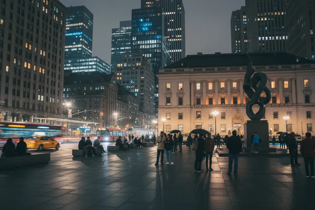 Realistic city scene for cincinnati vs atlas: A NYC Watch Plan With Quiet Backups