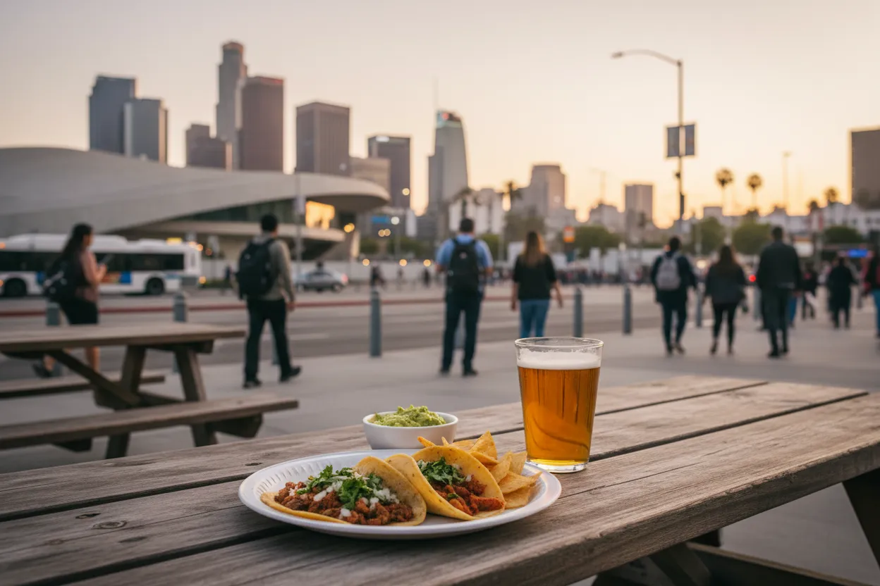 Realistic city scene for red sox vs blue jays: How to Plan a Los Angeles Viewing Night