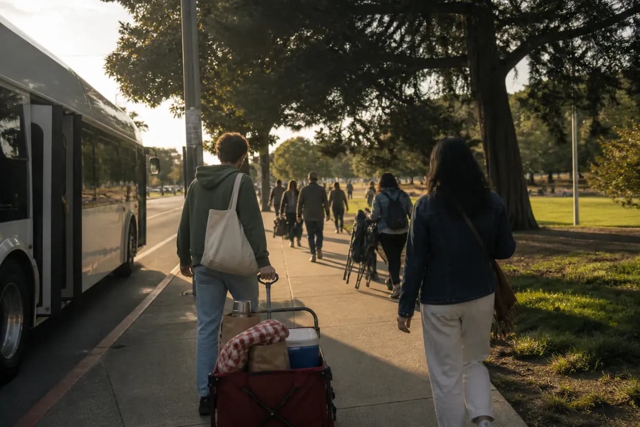 San Francisco experience scene for outside lands 2026: SF Transit Picnic and Music Guide