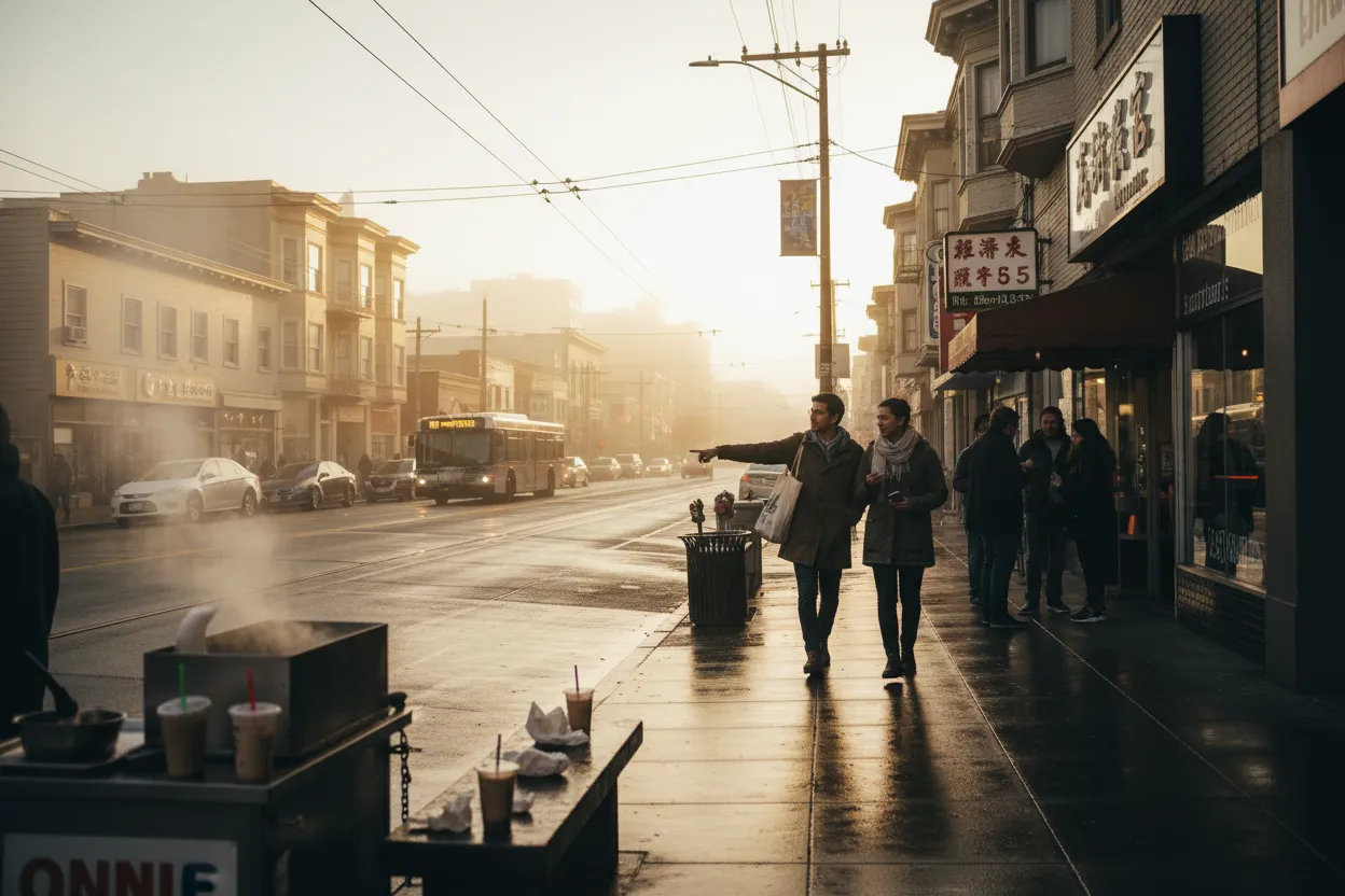 Practical city scene for SF Chinese Food Near Me Beyond Chinatown Basics