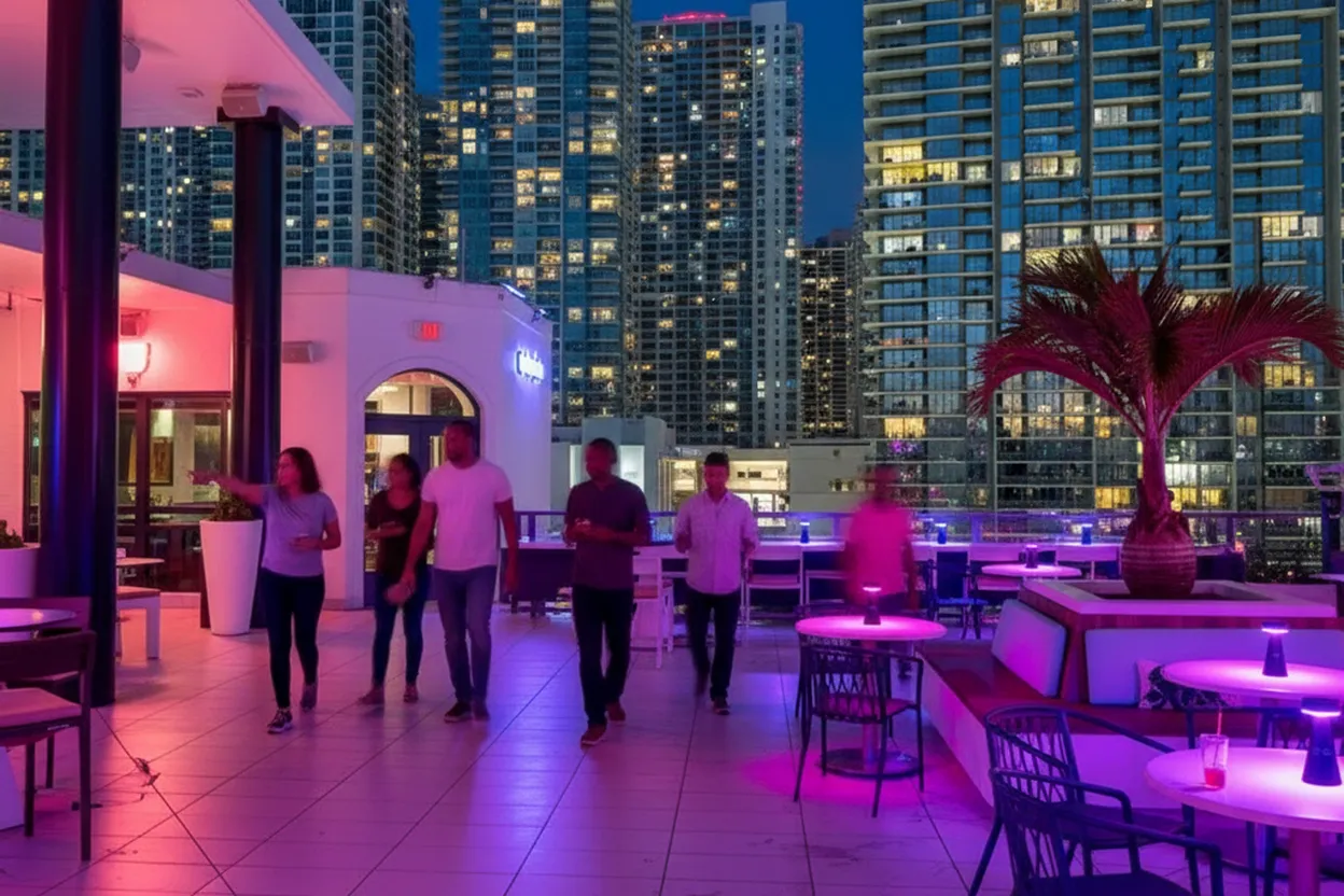 Miami experience scene for Brickell Night Out Plan for jalon walker Team Updates
