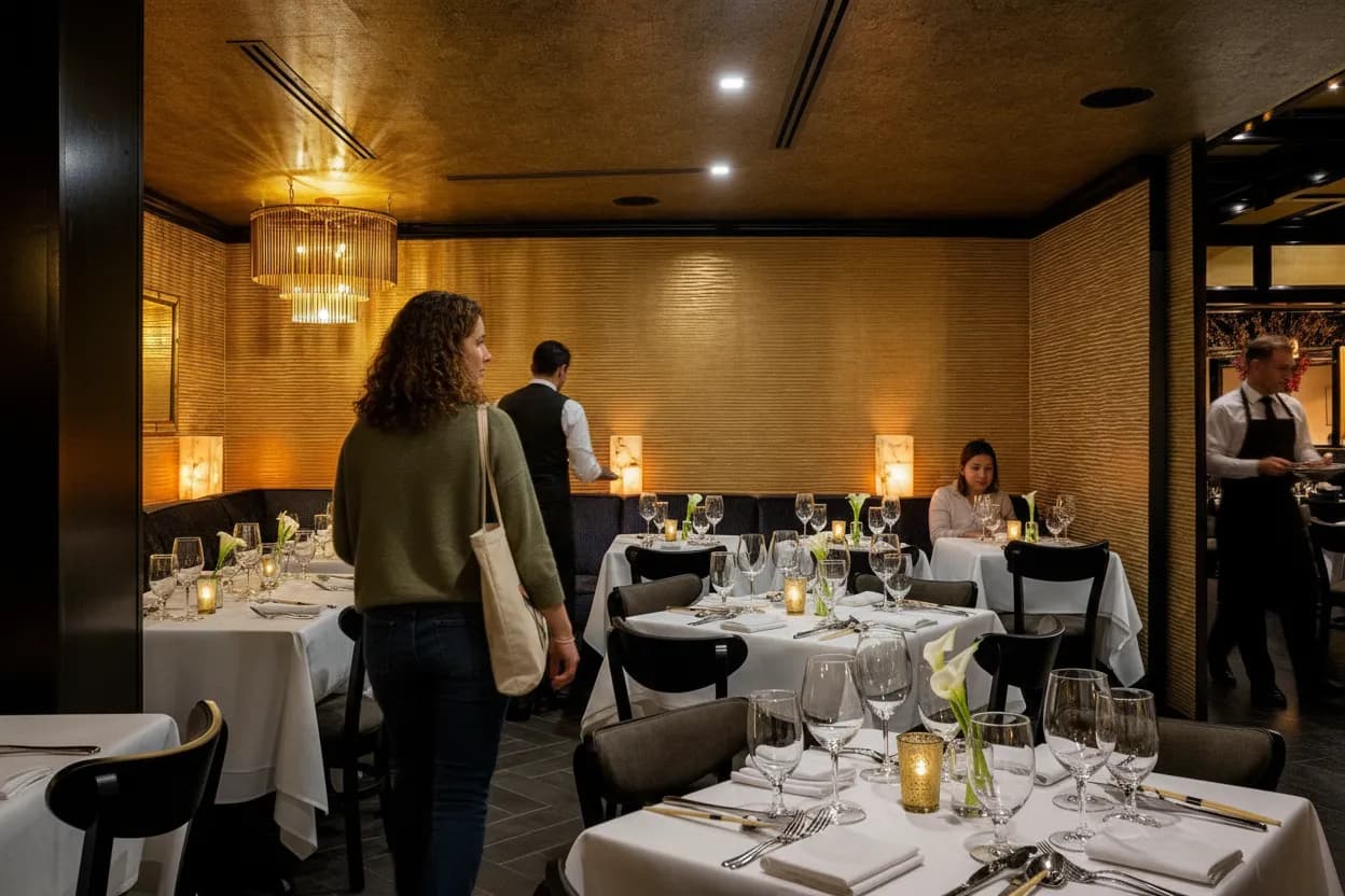 NYC experience scene for Chama Mama Chelsea for a Rain-Safe Supra Dinner With Parents