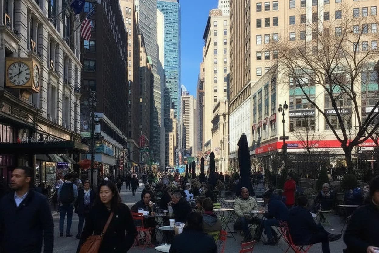 New York City experience scene for Plan a NYC pub watch route for ted lasso season 4