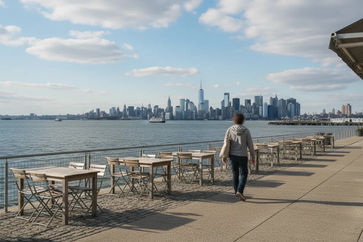 NYC experience scene for Beso on Staten Island for a Tapas Dinner Before the Ferry Timing Gets Awkward