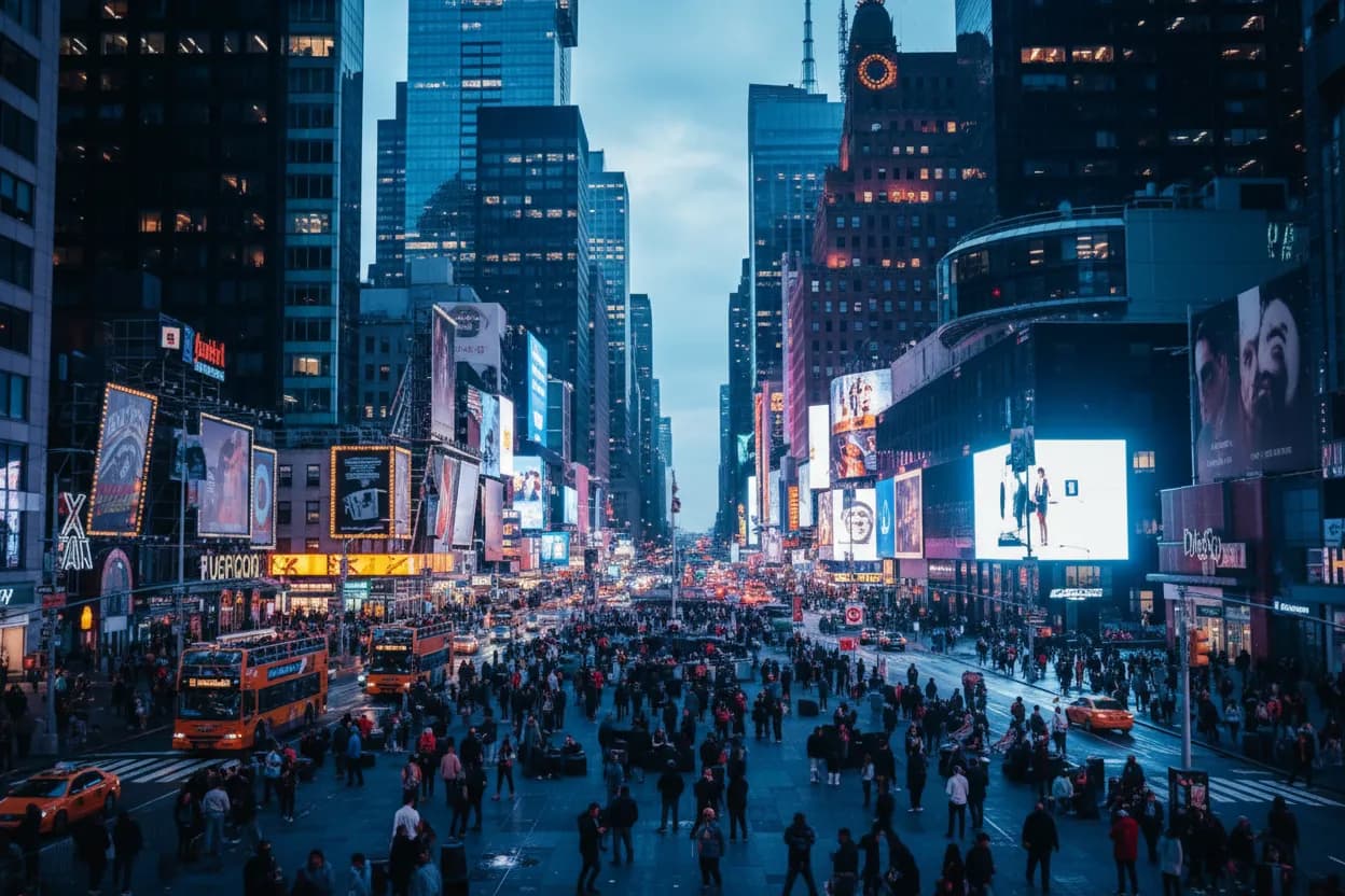 Realistic city scene for nfl preseason: A Flexible NYC Weekend Plan