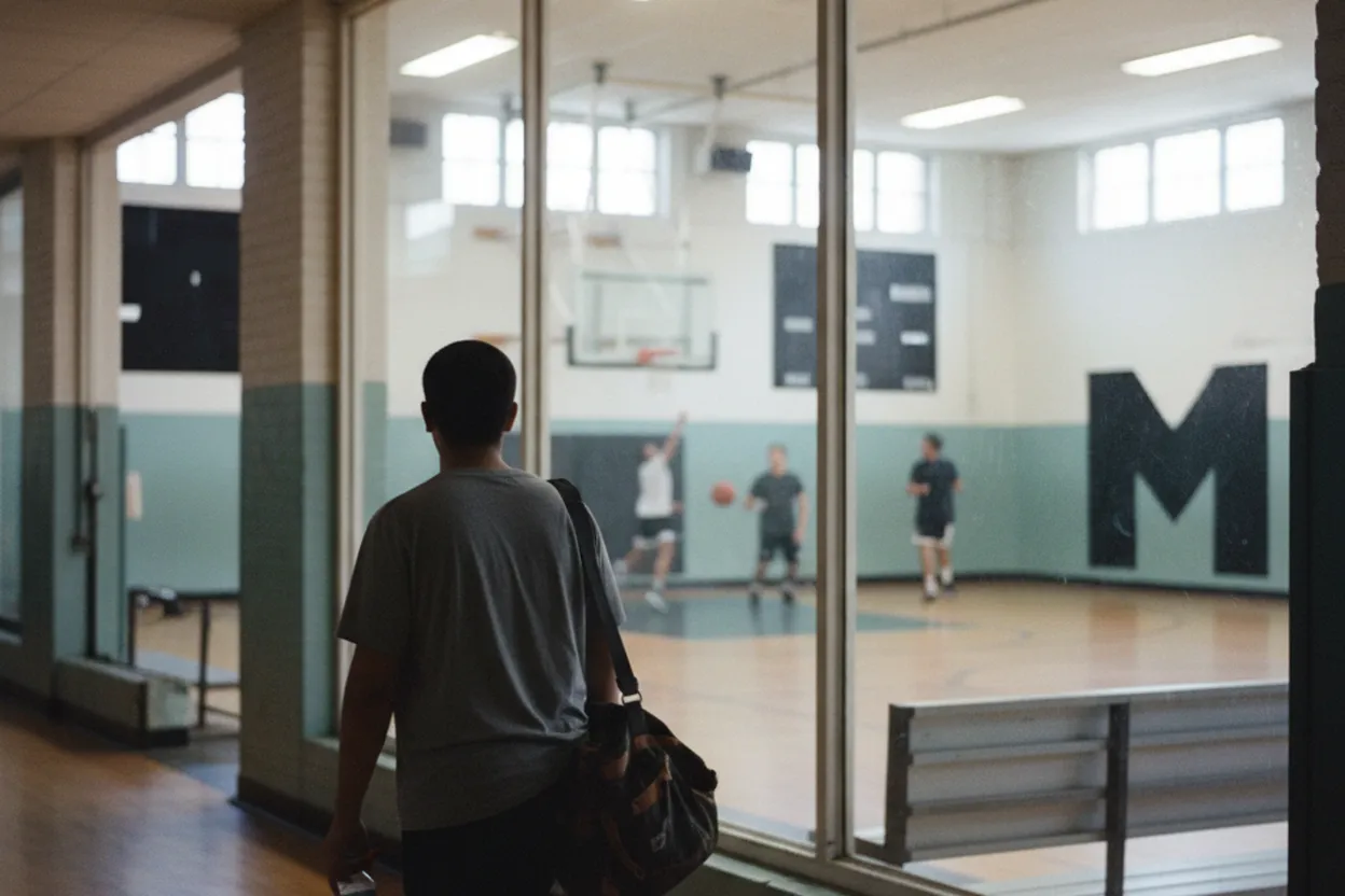 NYC experience scene for Cooper Flagg and the Future of NYC High School Basketball Recruitment