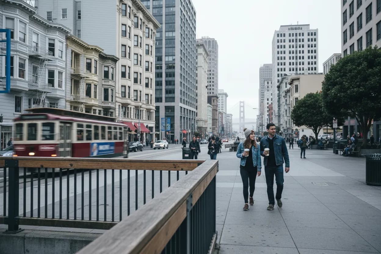 Practical city scene for San Francisco Things to Do This Weekend Without Overplanning