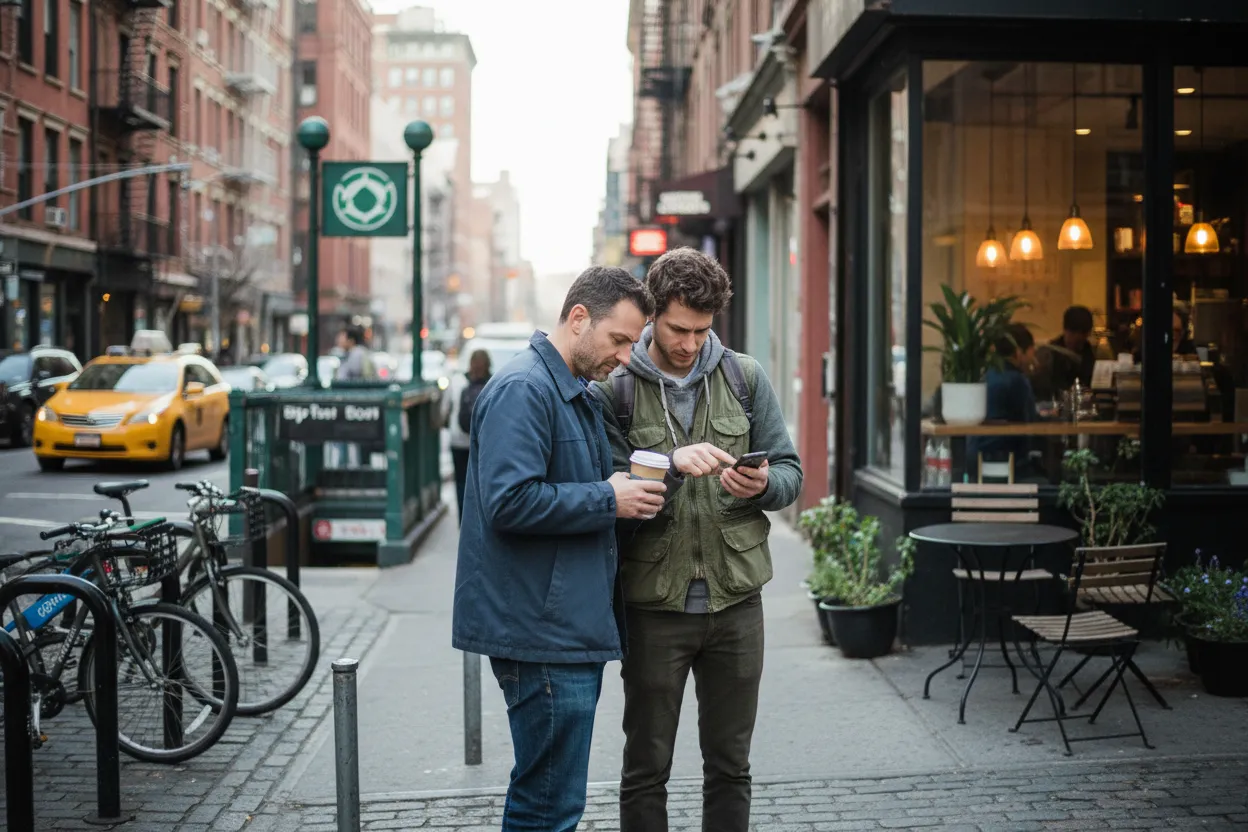 Local detail for todd and theo sabatini search: How to Navigate NYC Without Guessing