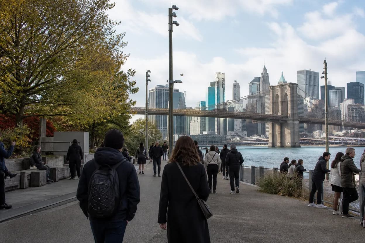 New York City experience scene for NYC free watch route for sparks vs sky