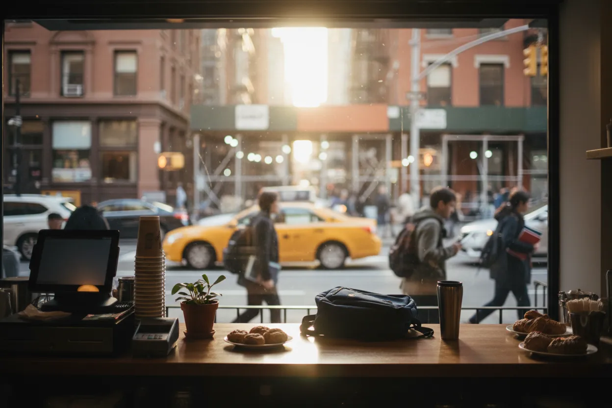 Realistic city scene for jamie foxx: A NYC Learning and Research Route