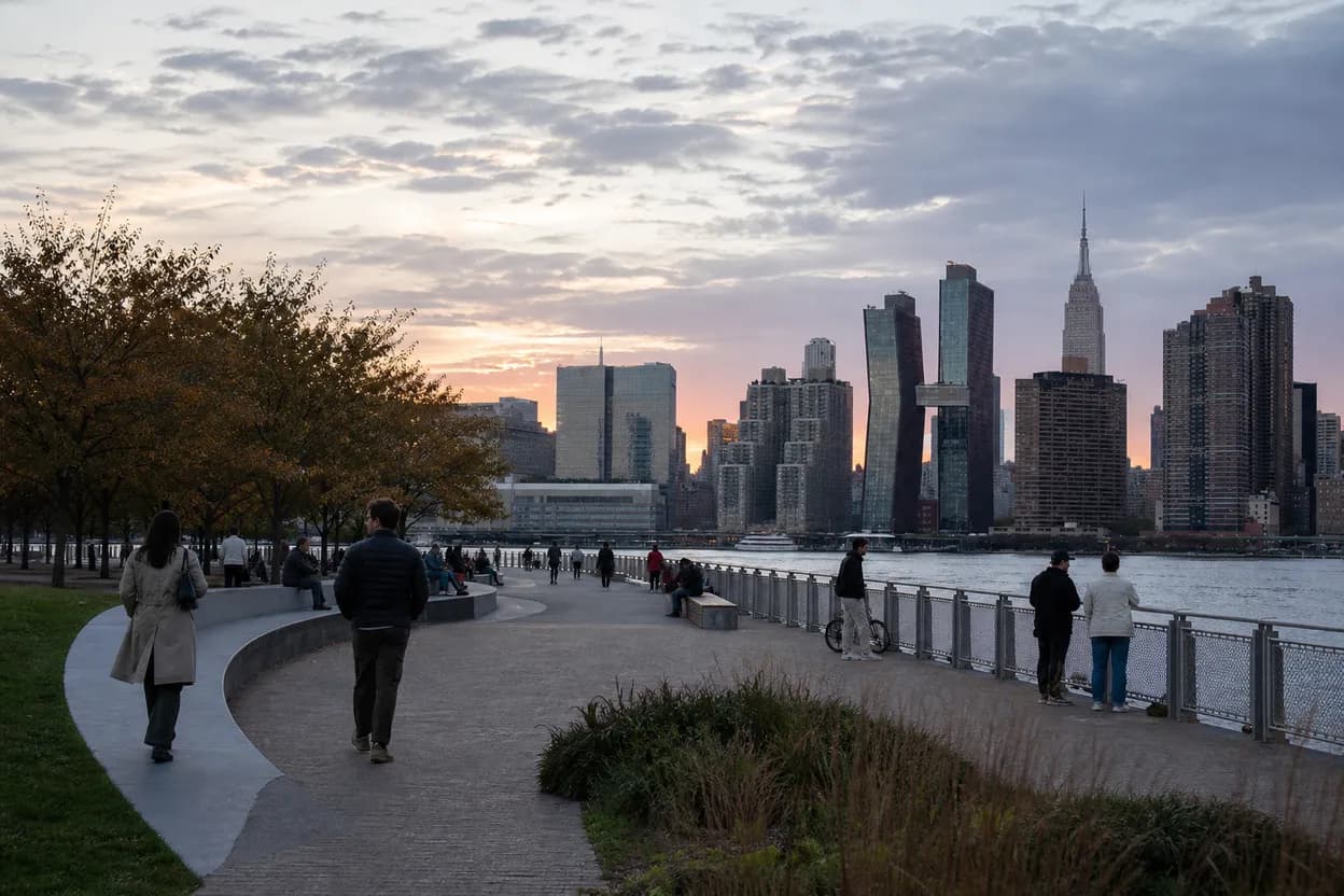 Cover scene for us navy lily jean refusal: free east river walk through lic parks
