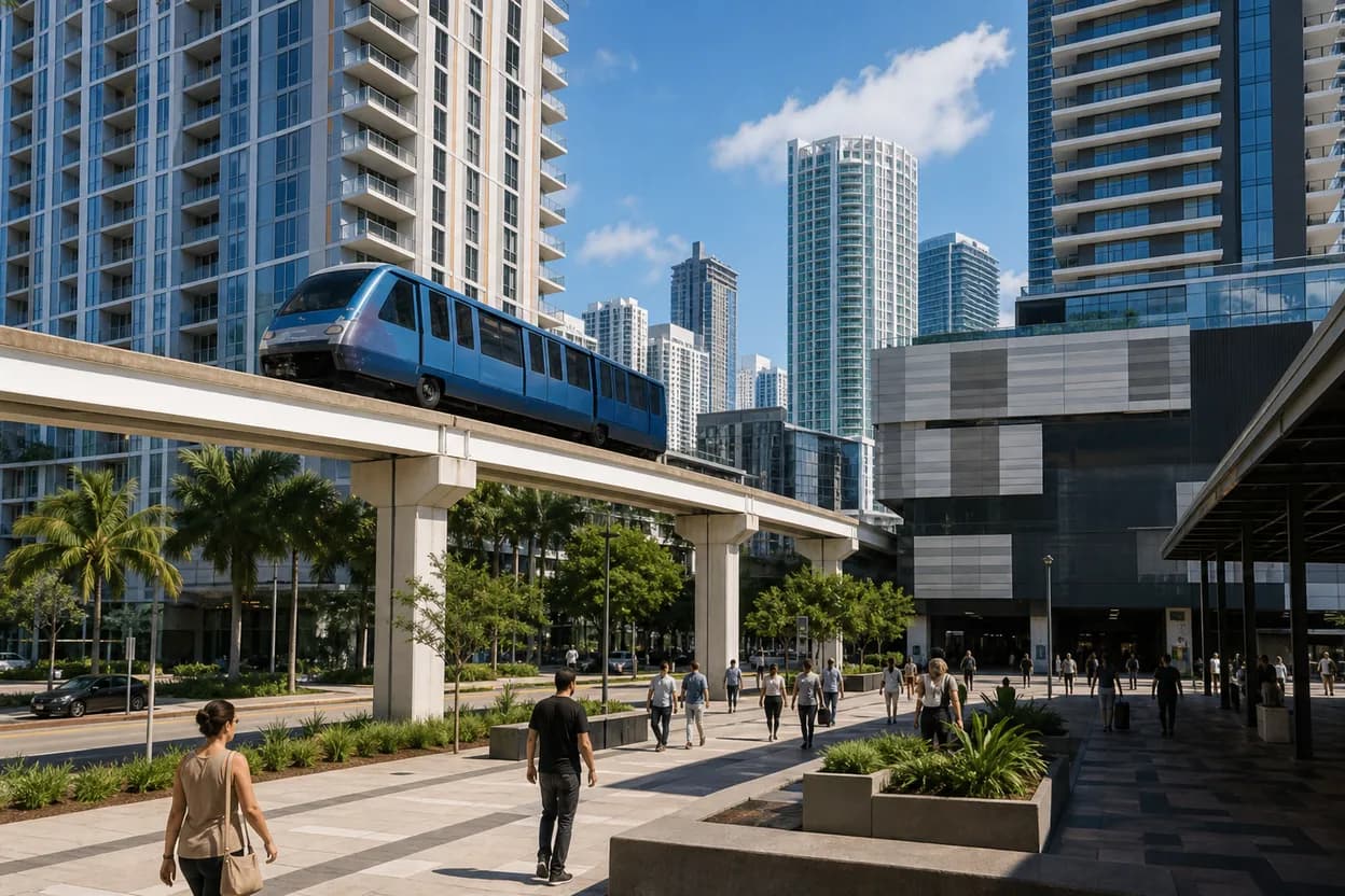 Cover scene for Plan nyc fc - santos Around Miami's Metrorail Soccer Stops