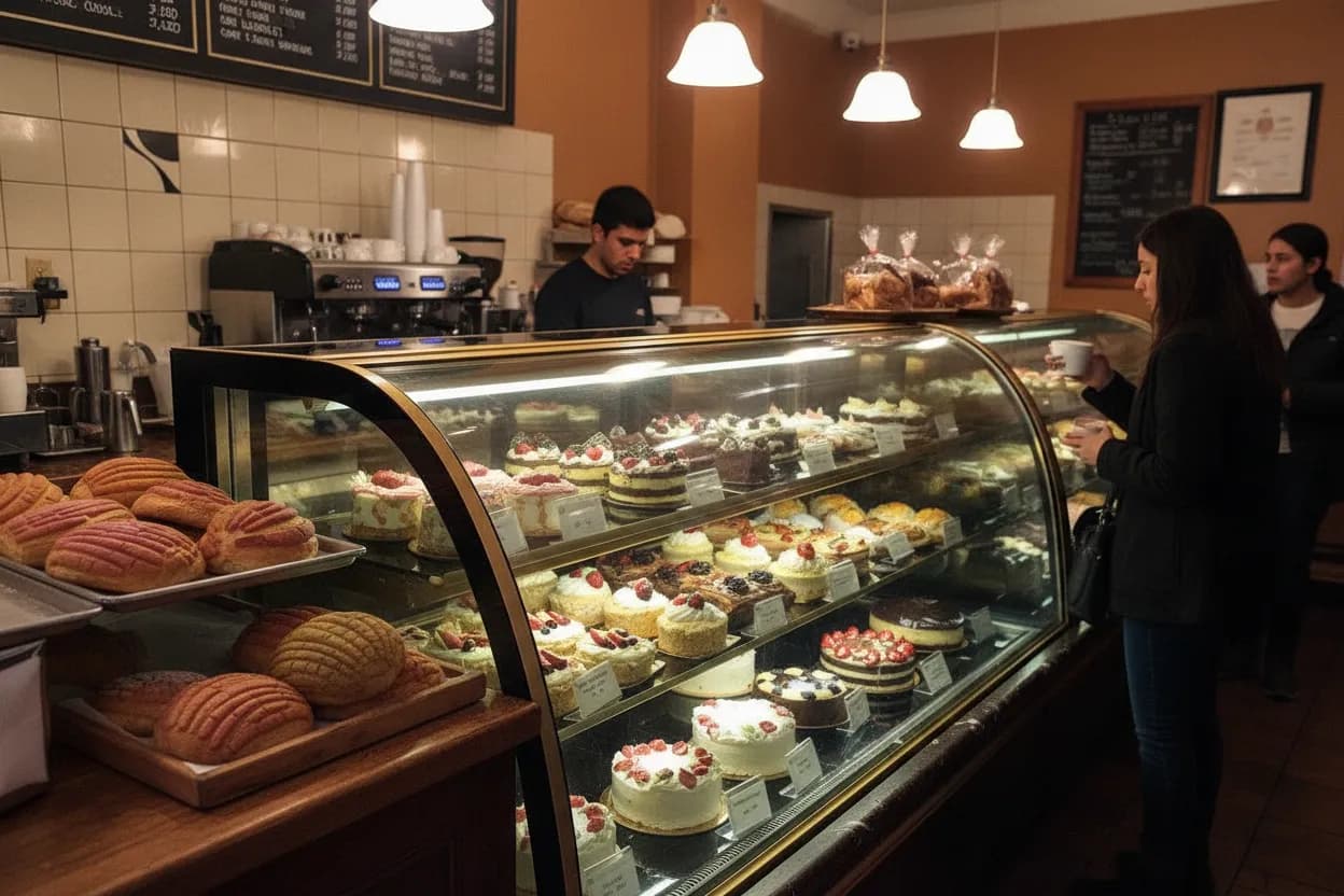 NYC experience scene for Toluca - Cruz Azul: A Queens Mexican Bakery and Match-Day Dessert Route
