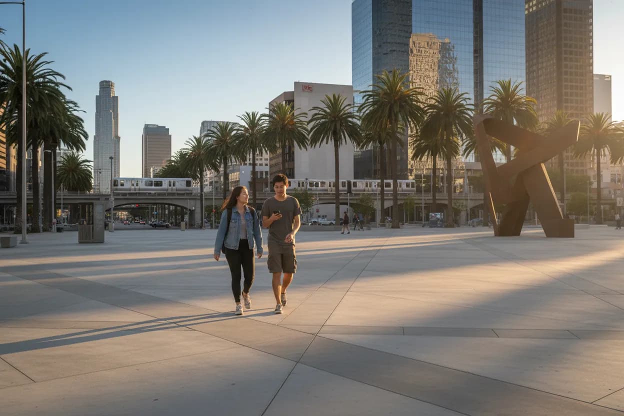 Practical city scene for project 2025: A Useful Los Angeles City Guide