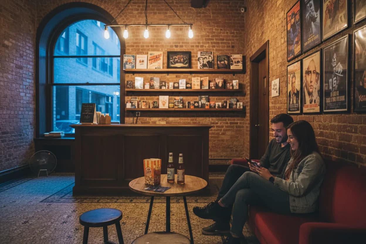 Local detail for NYC Movie Guide for Date Nights Beyond the Multiplex