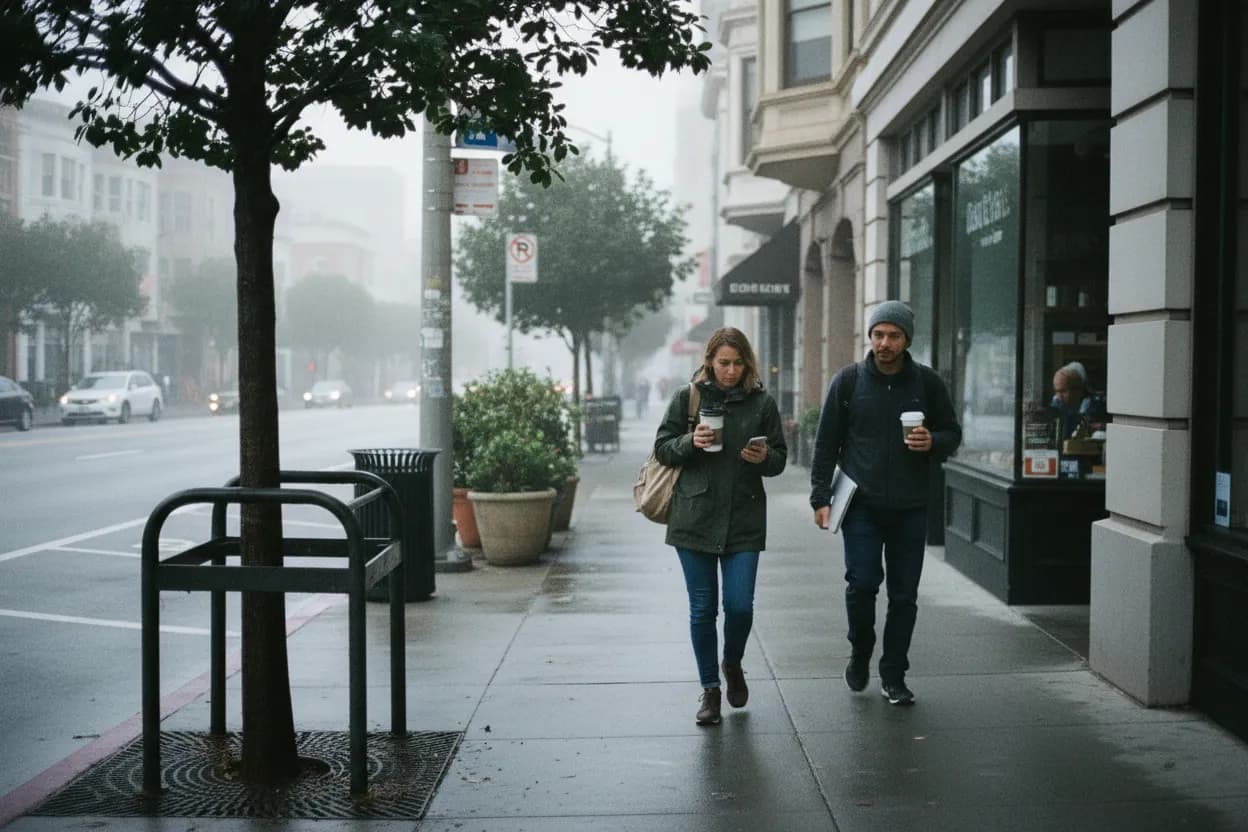 Practical city scene for SF Starbucks Near Me for Laptop-Friendly Work Mornings