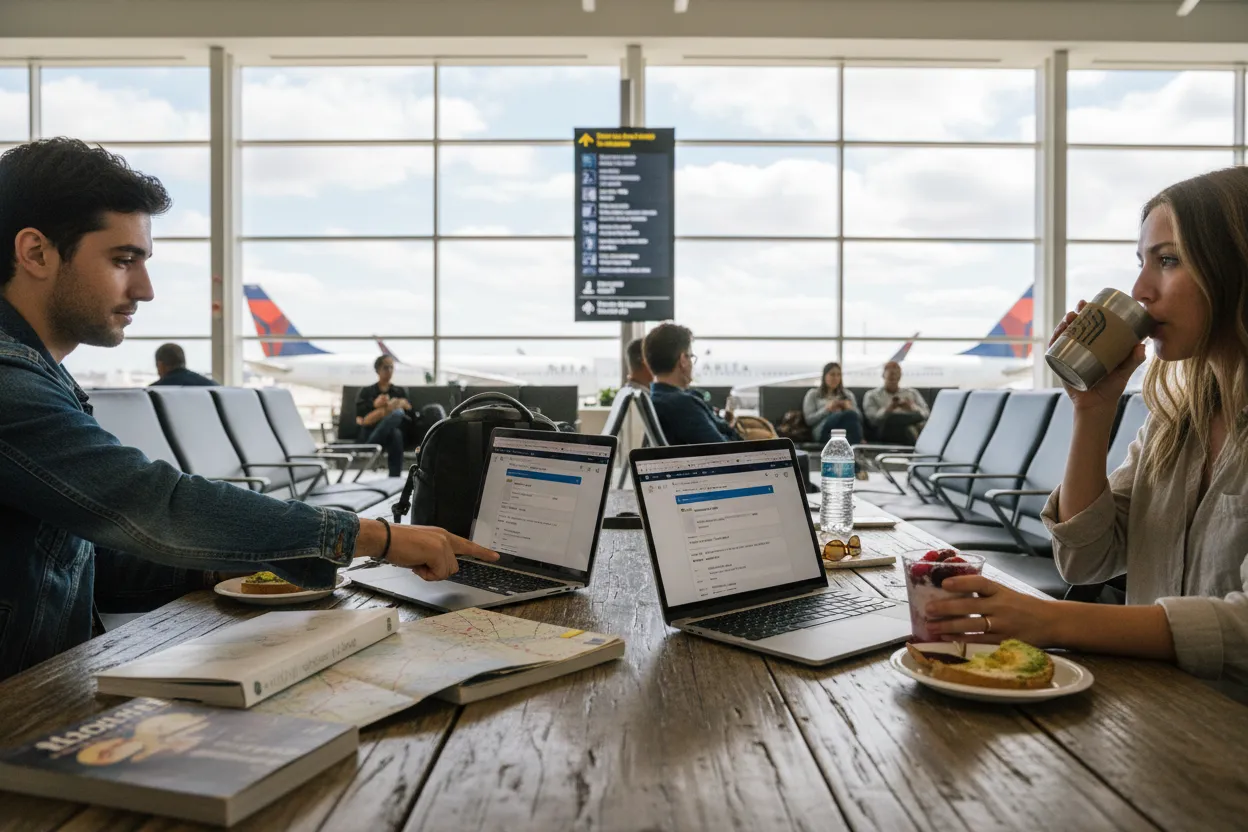 Local detail for LA Delta Guide for Planning Weekend Flight Routes