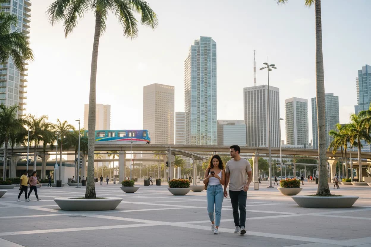 Practical city scene for house of dragons season 4: A Low-Stress Miami Day Plan