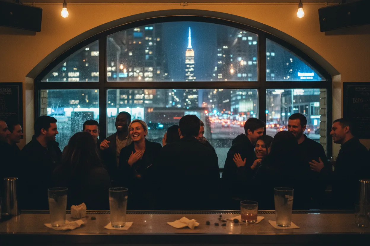 Realistic city scene for enes kanter: Where NYC Can Talk Without Shouting