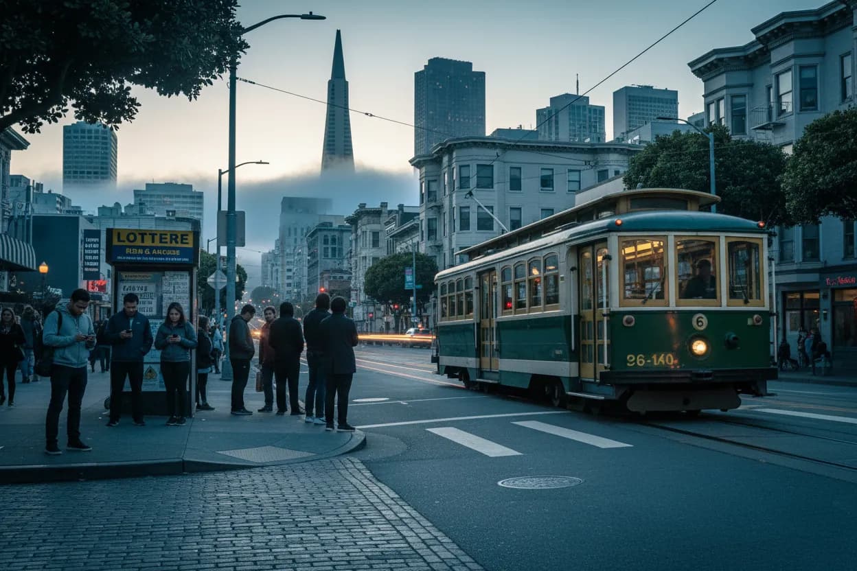 Realistic city scene for did anyone win the powerball last night: A Practical San Francisco Neighborhood Guide
