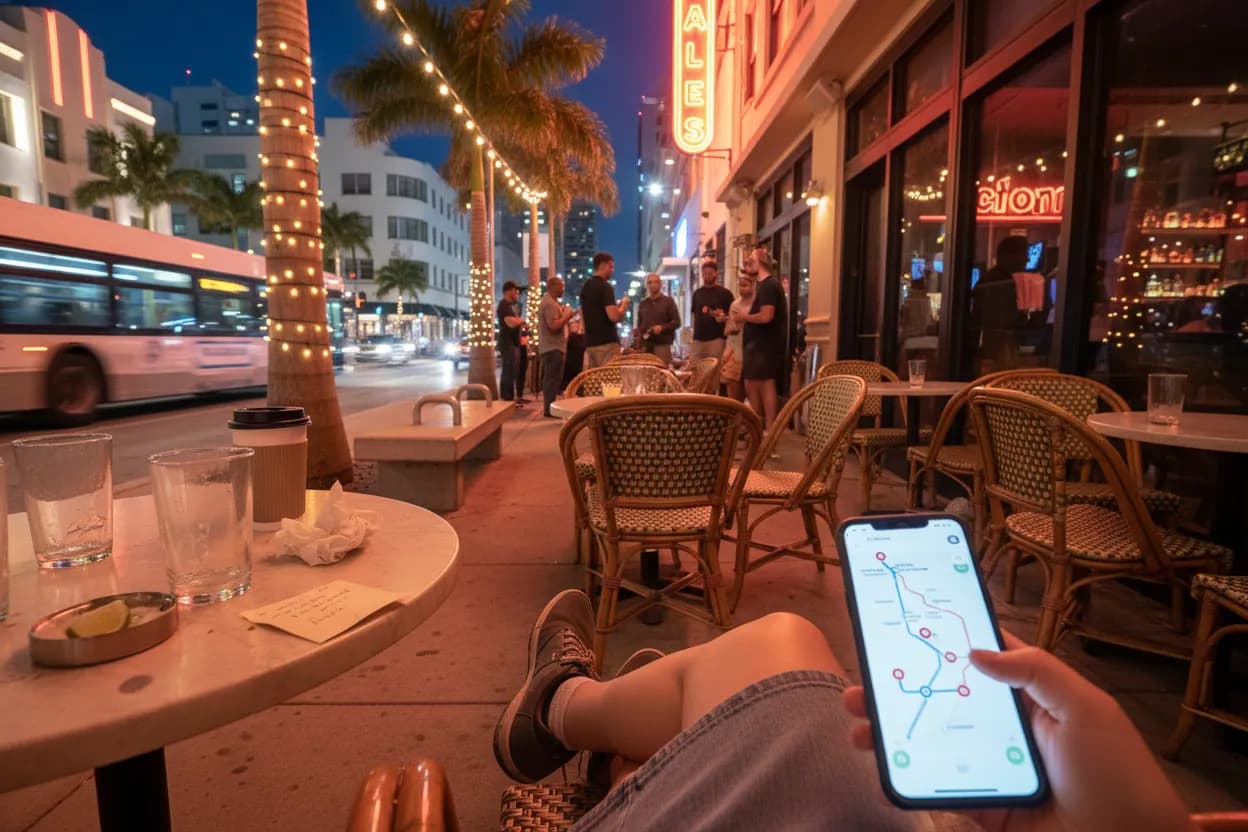 Local detail for stockard channing: A Two-Stop Miami Nightlife Route