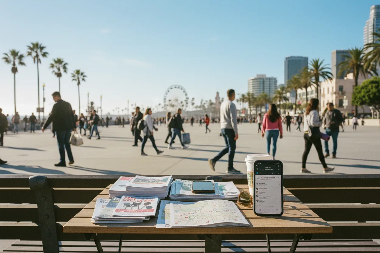 Realistic Los Angeles scene for LA Free Events Near Me for Budget Weekends