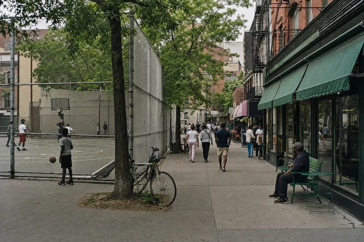 Cover scene for kawhi leonard fans: Soho coffee stops near West Fourth courts