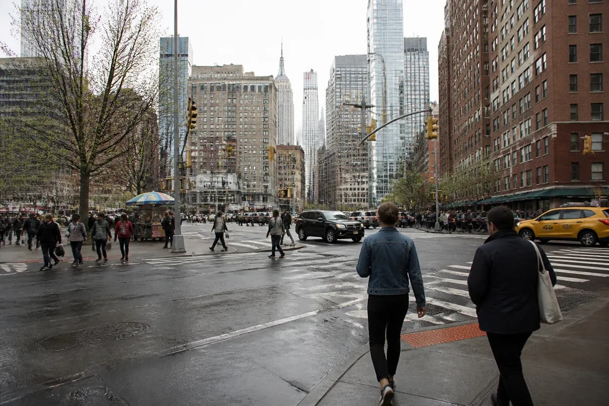 Realistic city scene for salad and go: NYC Nutrition Label Research at Public Libraries
