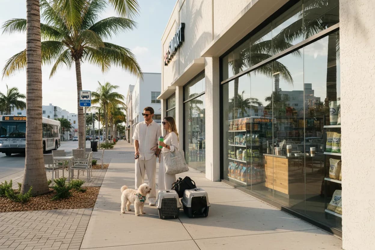 Local detail for Miami PetSmart Near Me Before Pet-Friendly Weekend Trips