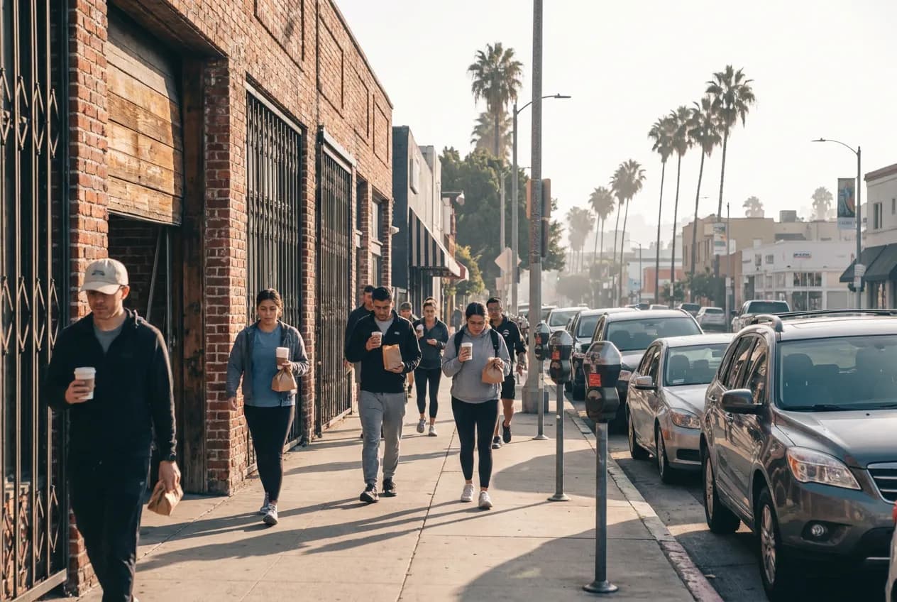 Clark Street Bakery in Downtown, Los Angeles — scene photograph